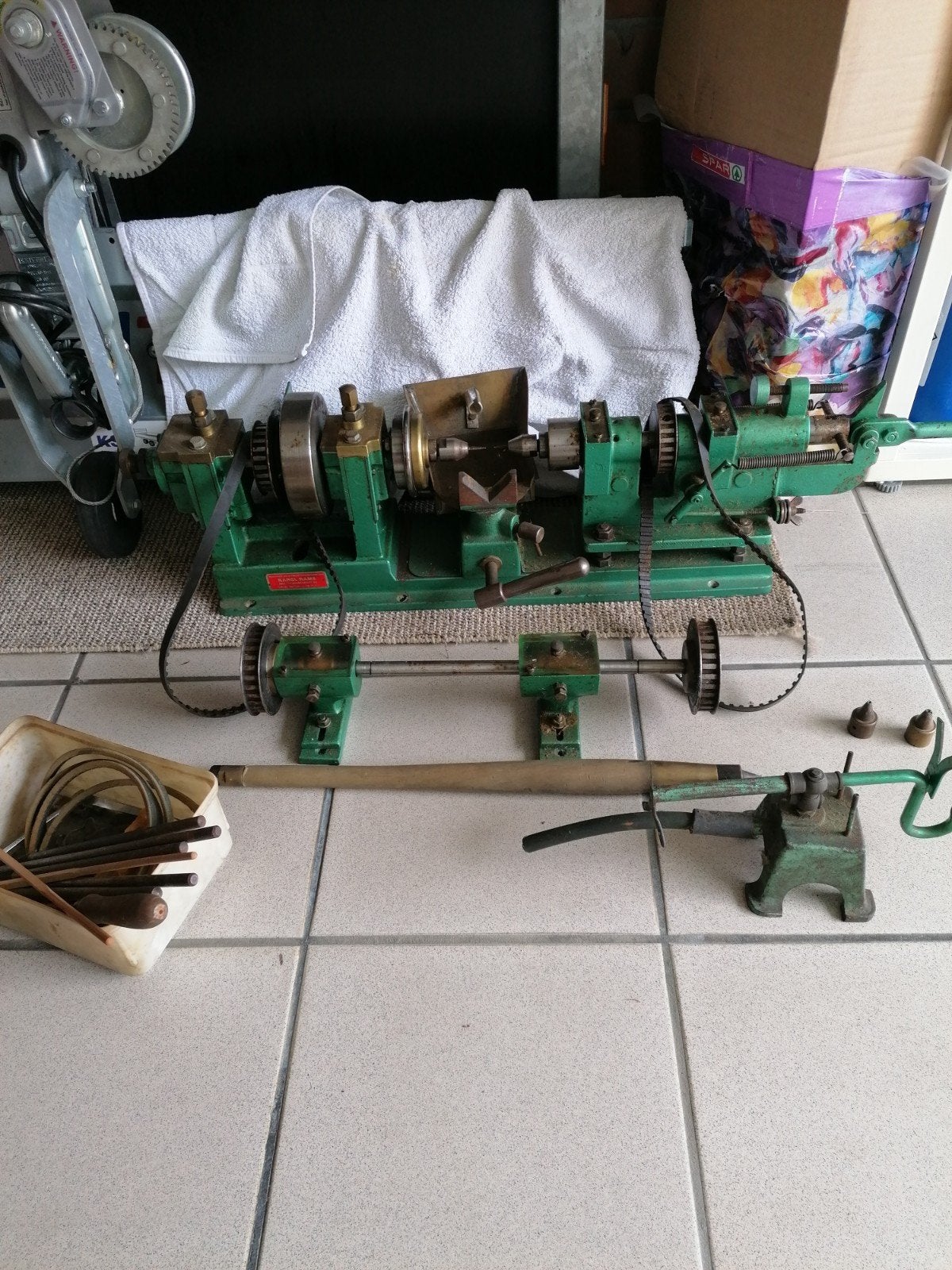 Snijmachine om diamant te bewerken., Diversen, Ophalen