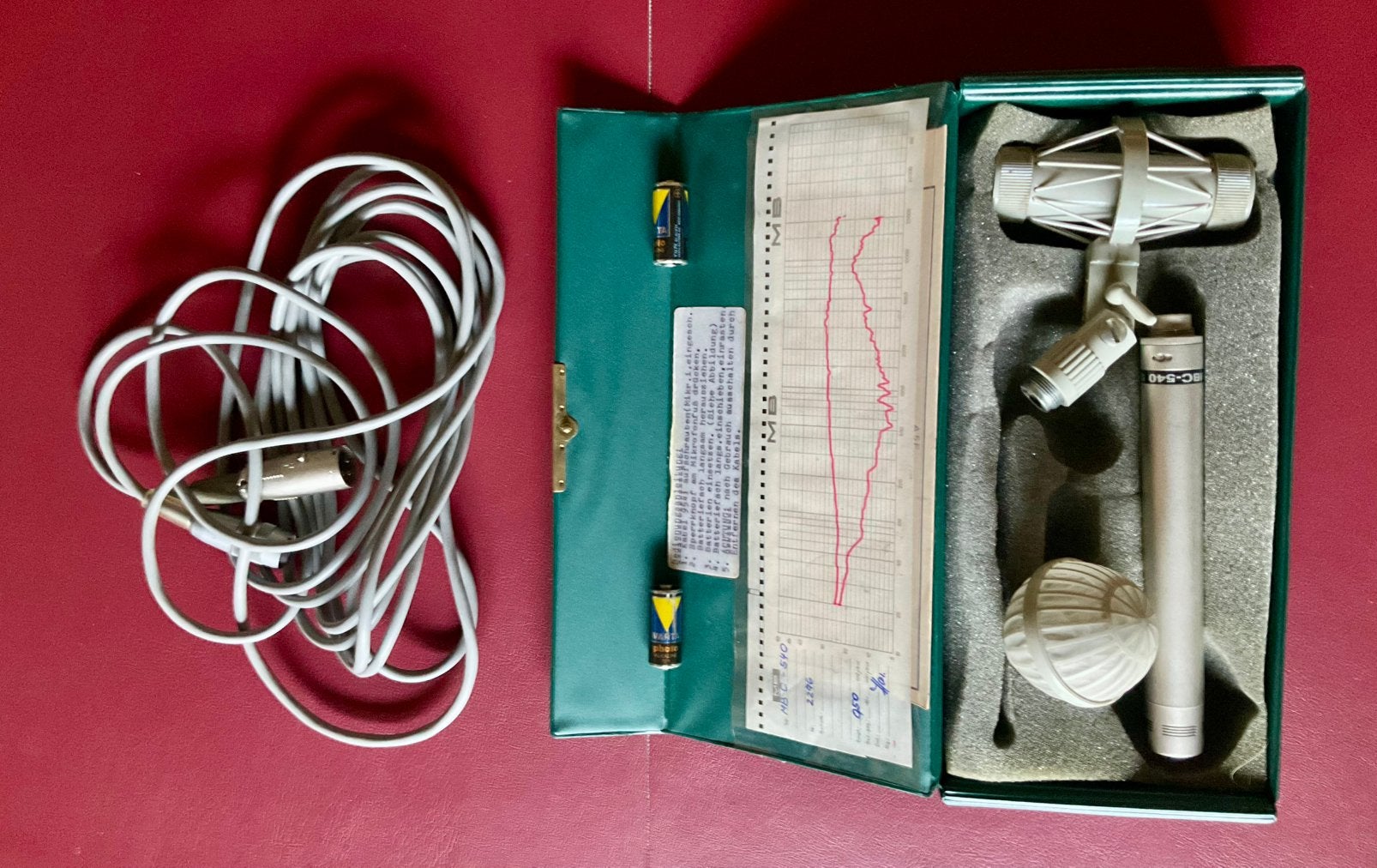 MB c540 condensator microfoon, Ophalen of Verzenden, Gebruikt