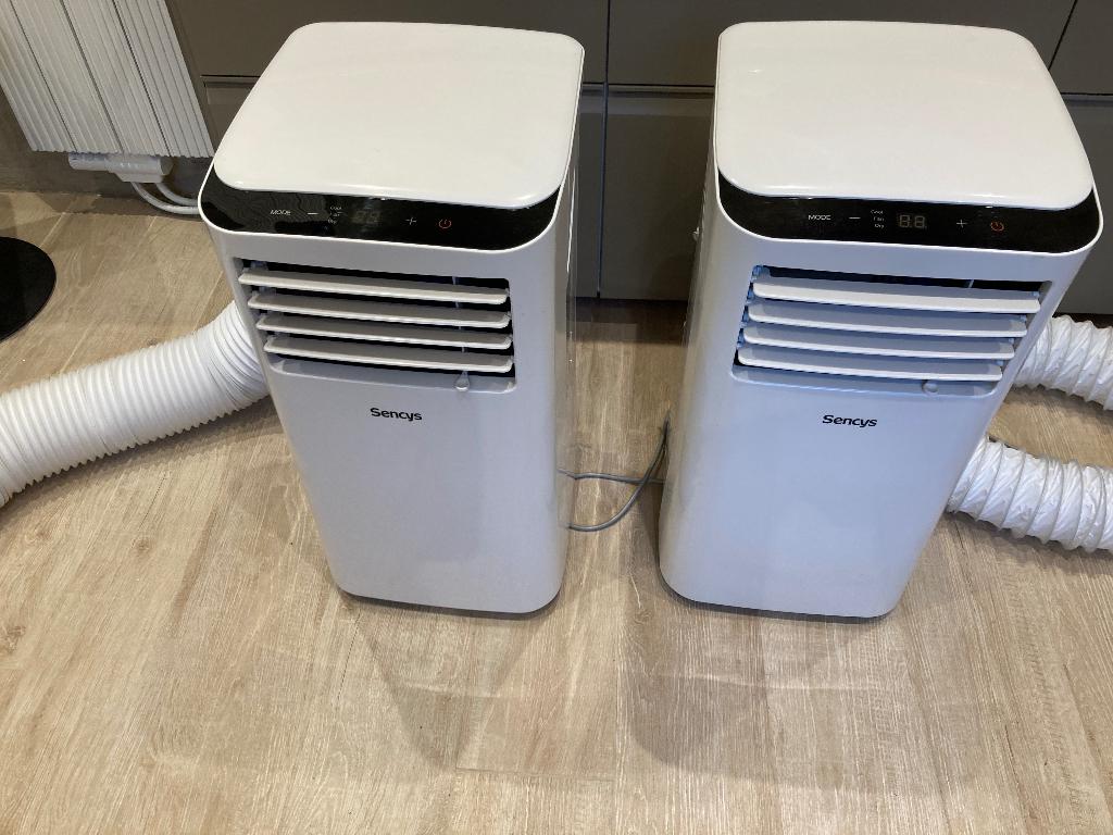 Mobiele airco, Ophalen, Minder dan 60 m³, 3 snelheden of meer, Zo goed als nieuw