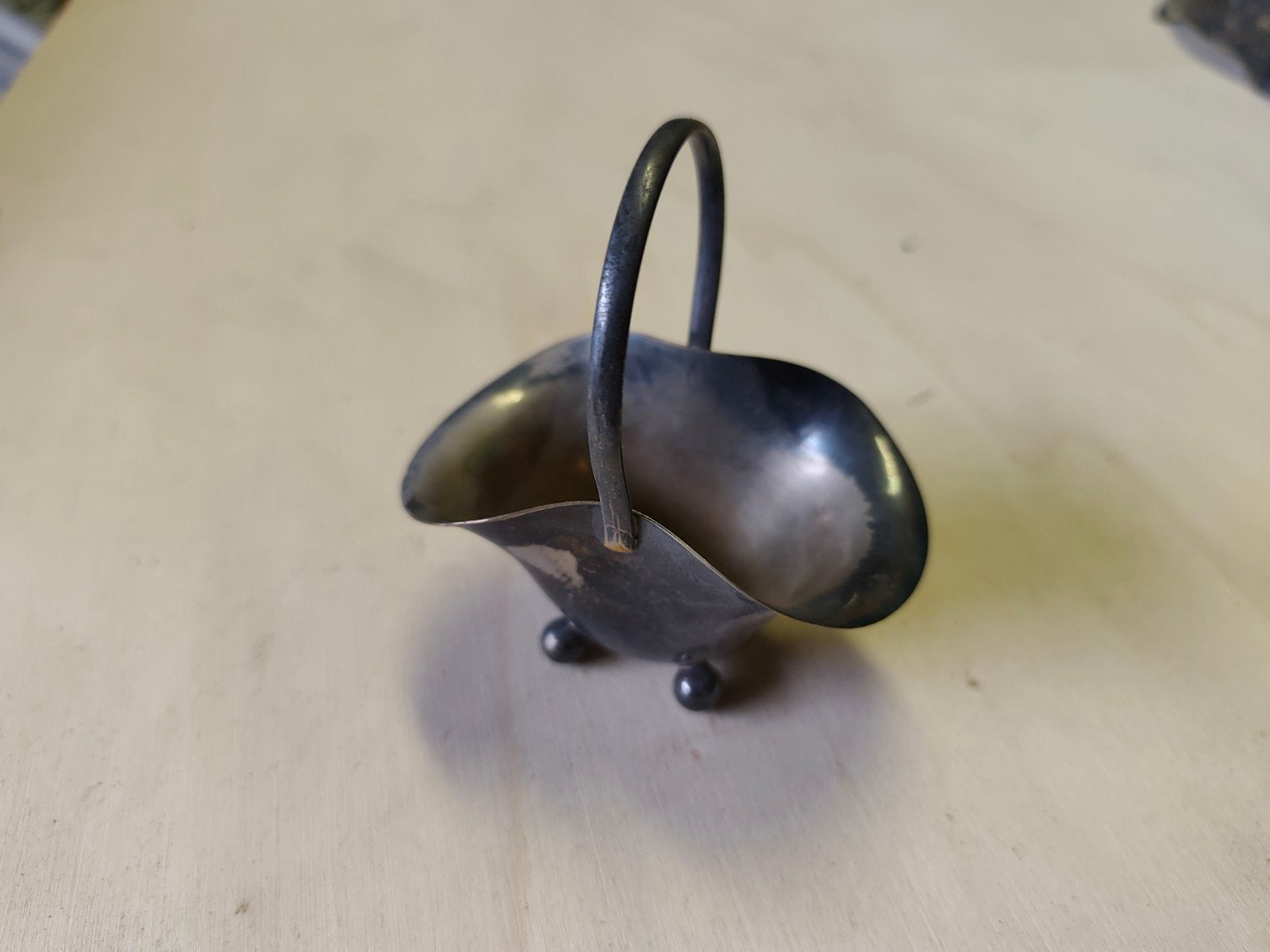 koperen potje, Ophalen