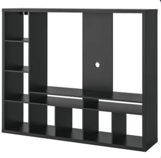 Ikea tv kast te koop, Enlèvement, Utilisé, Zwart