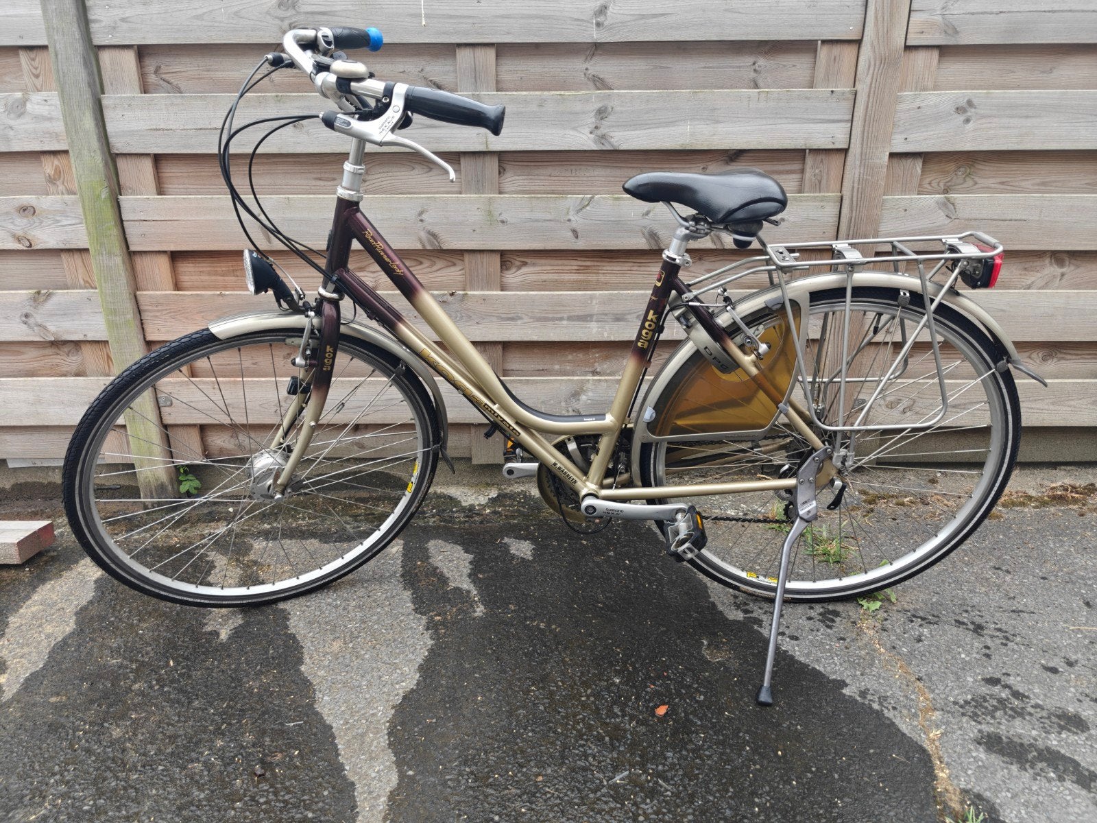 Koga Miyata Roadrunner Lady, Ophalen