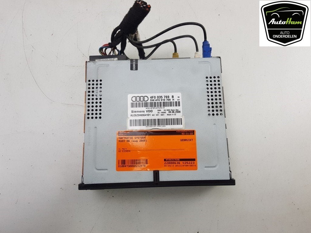 NAVIGATIE SYSTEEM Audi A6 (C6) (01-2004/03-2011), Auto-onderdelen, Gebruikt, Audi