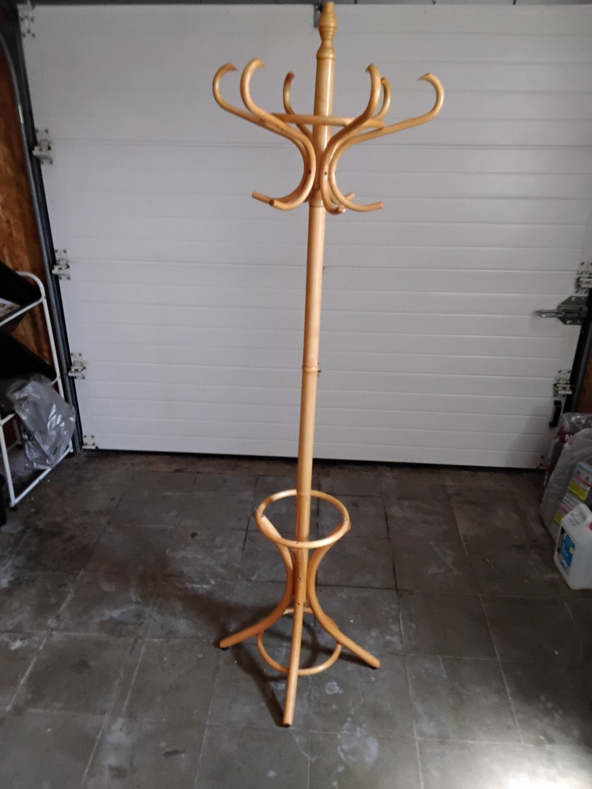 porte manteau vintage, Maison & Meubles, Accessoires pour la Maison | Portemanteaux, Comme neuf, Bois, Portemanteau sur pied, 150 à 200 cm