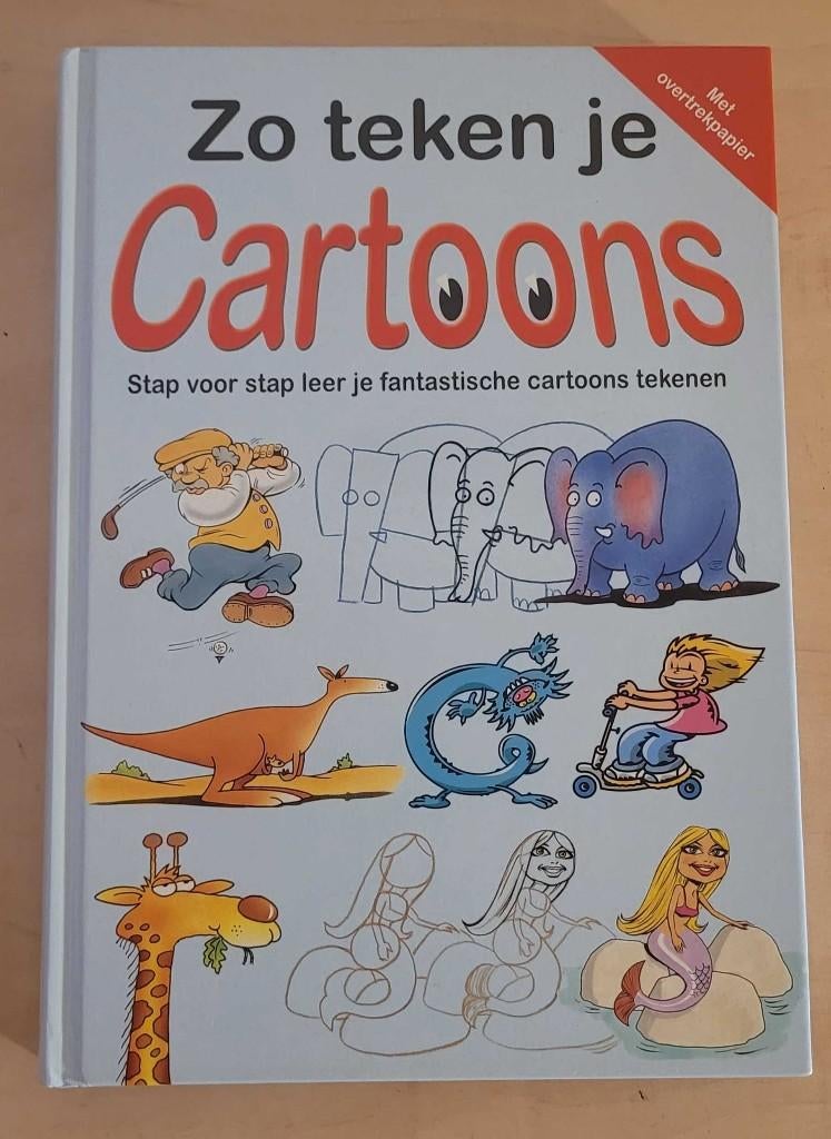 Tekenboek: Cartoons, Ophalen of Verzenden, Nieuw, Papier, Schets- of Tekenboek