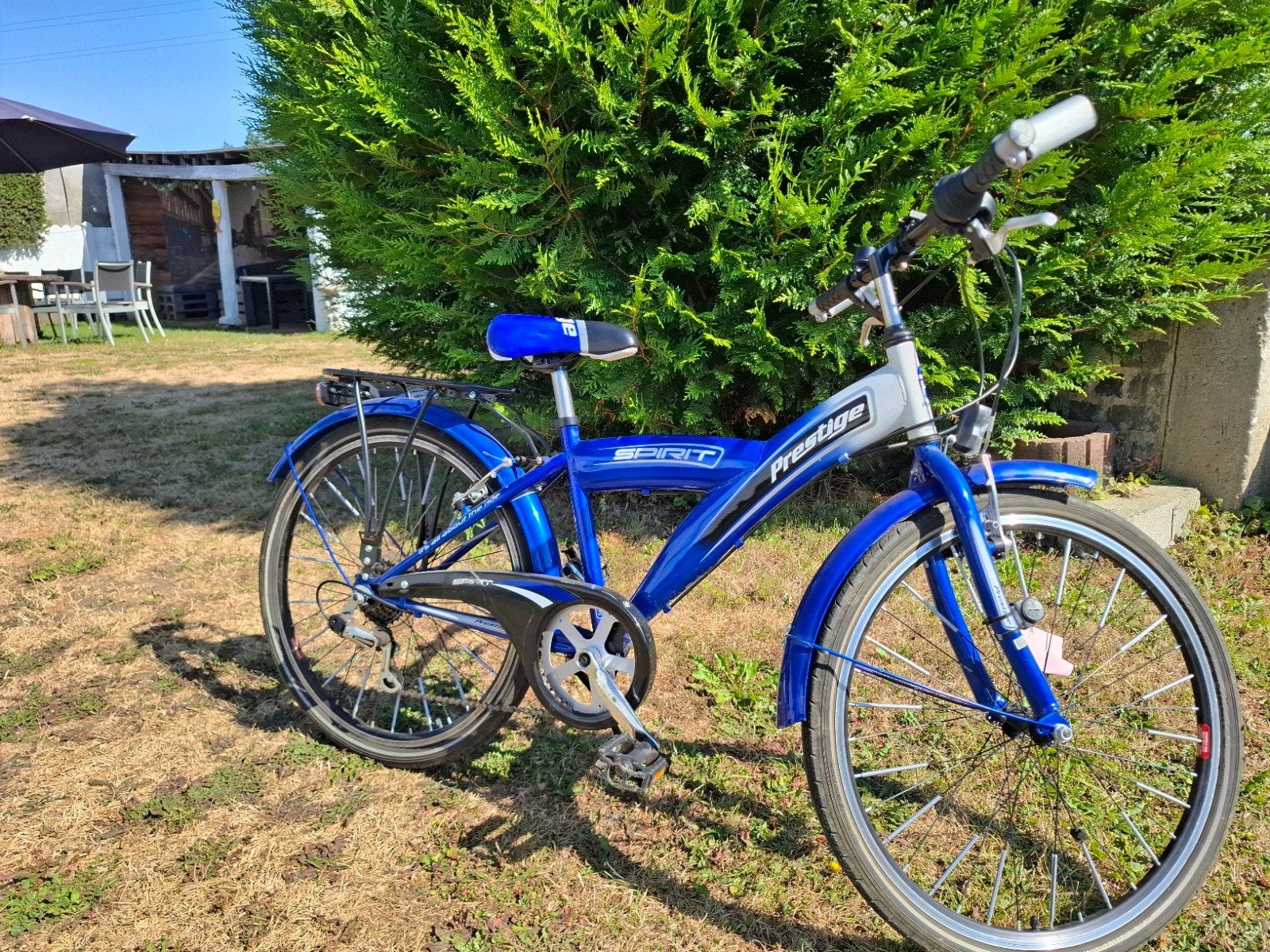 Fiets spirit prestige 6 versnelingen, Ophalen, 24 inch, Velgrem, Zo goed als nieuw