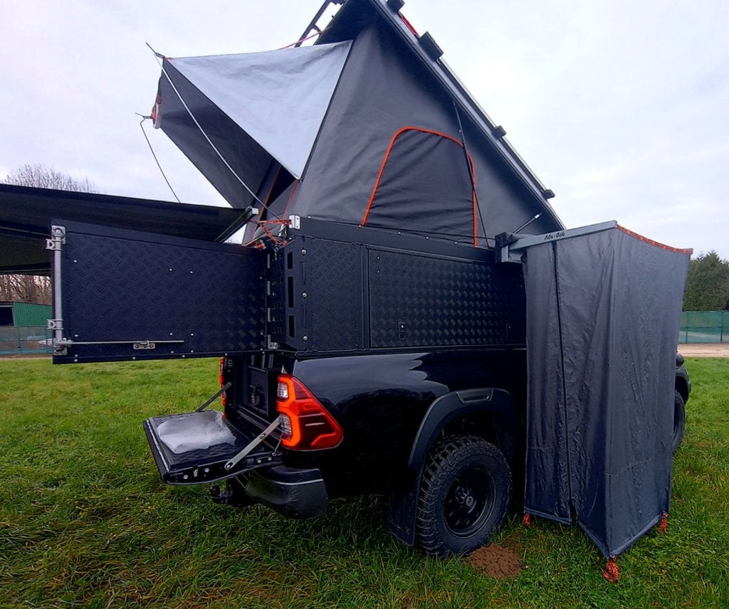 Toyota Hilux Off Grid Wereldreiziger, Particulier, Automaat, Boiler