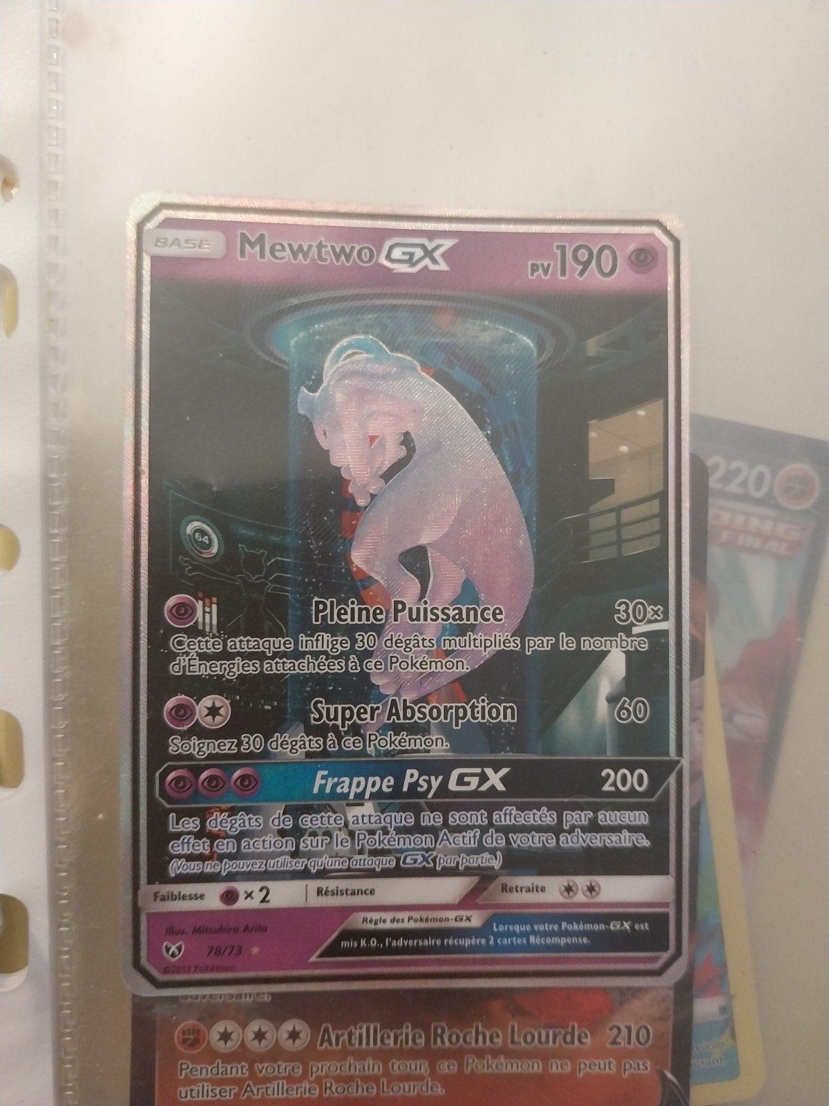 carte pokémon mewtwo, Enlèvement