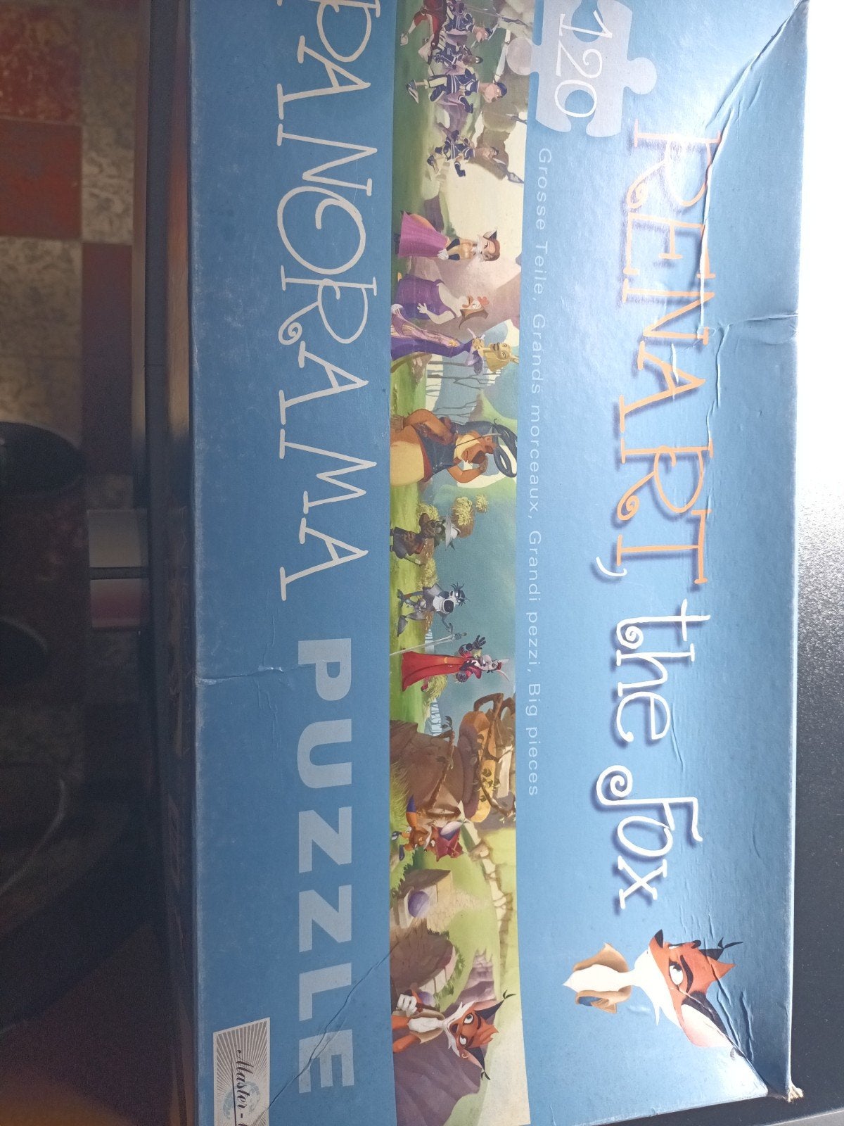 Panorama puzzel, Enlèvement