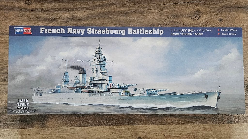 Modelbouw kit MN Strasbourg van Trumpeter, Enlèvement ou Envoi, Neuf, 1:200 ou moins, Autres marques