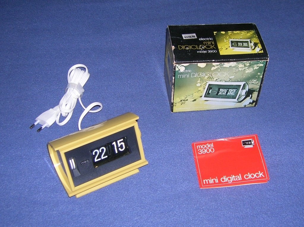 Retro Vintage Mini Digital clock, Ophalen, Huis en Inrichting