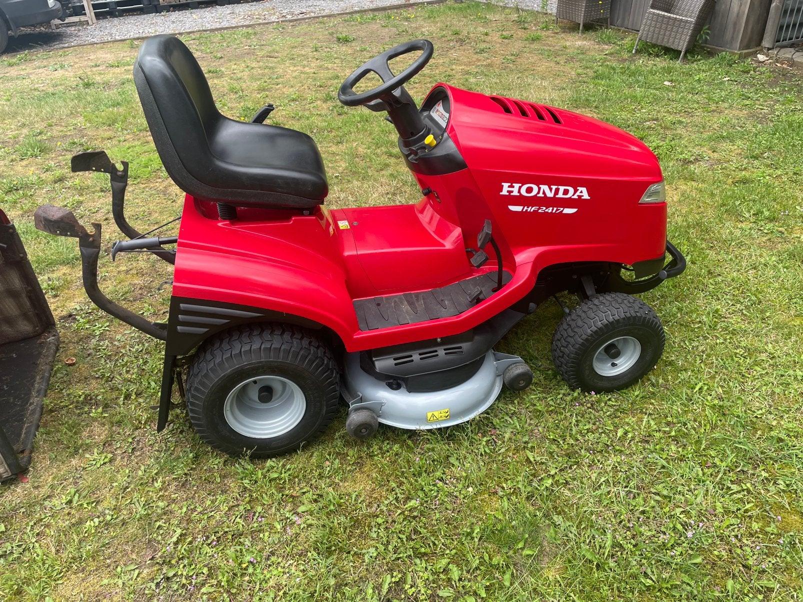 Honda 2417(inclusief mulchplug), Jardin & Terrasse, Enlèvement, Comme neuf, Fonction de mulching, 90 à 120 cm