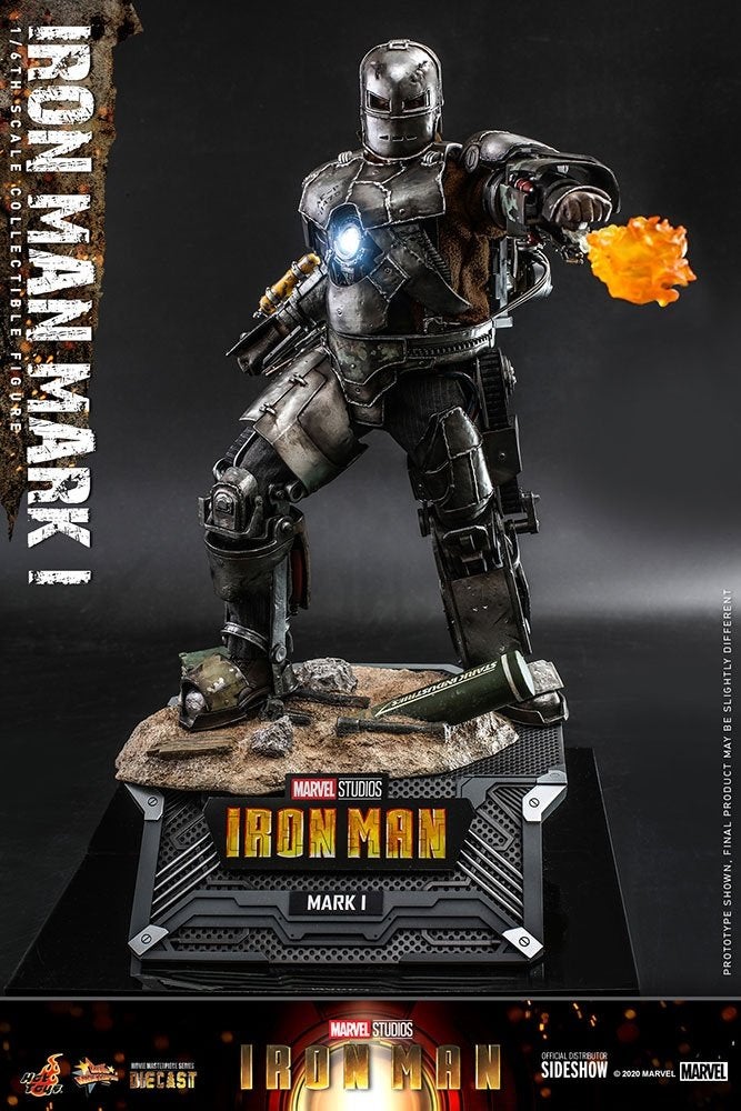 Hot Toys Iron Man Mark I MMS605-D40 neuf scellé, Verzamelen, Ophalen, Nieuw, Overige typen