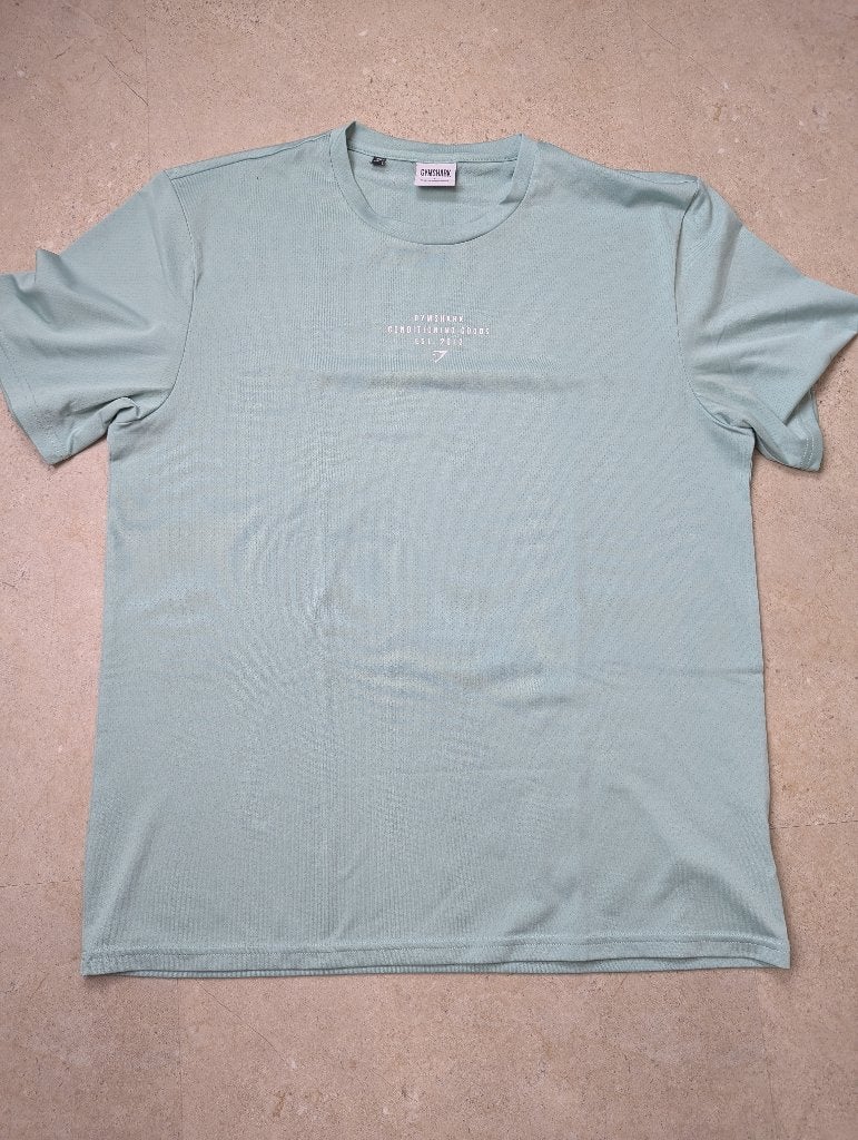 T-Shirt Gymshark - Taille L, Vêtements | Hommes, Vêtements de sport, Fitness, Gymshark, Vert, Envoi