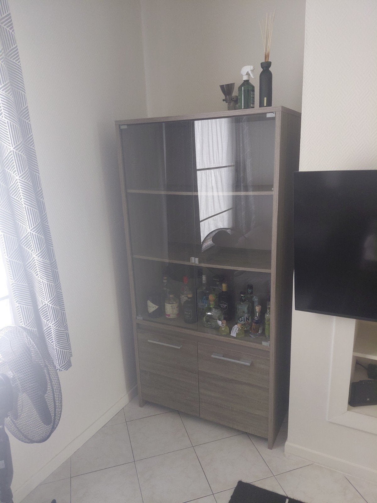 vitrinekast, Huis en Inrichting, Ophalen, Nieuw, 50 tot 100 cm, 150 tot 200 cm