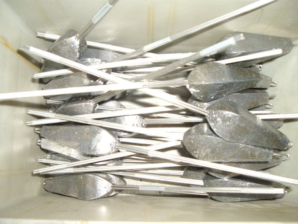 32 stuks nieuw DCA ankerlood van 180 gram, Ophalen of Verzenden, Nieuw, Dobber of Lood