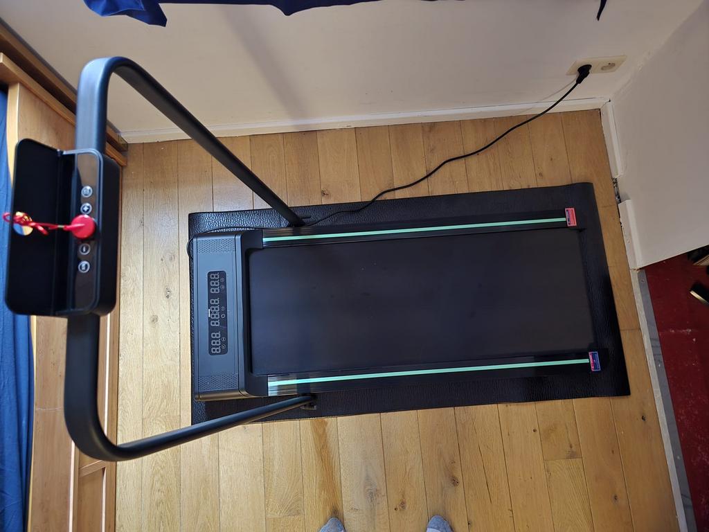 Loopband Dreaver (nieuwstaat) + mat, Sport en Fitness, Ophalen, Zo goed als nieuw, Loopband