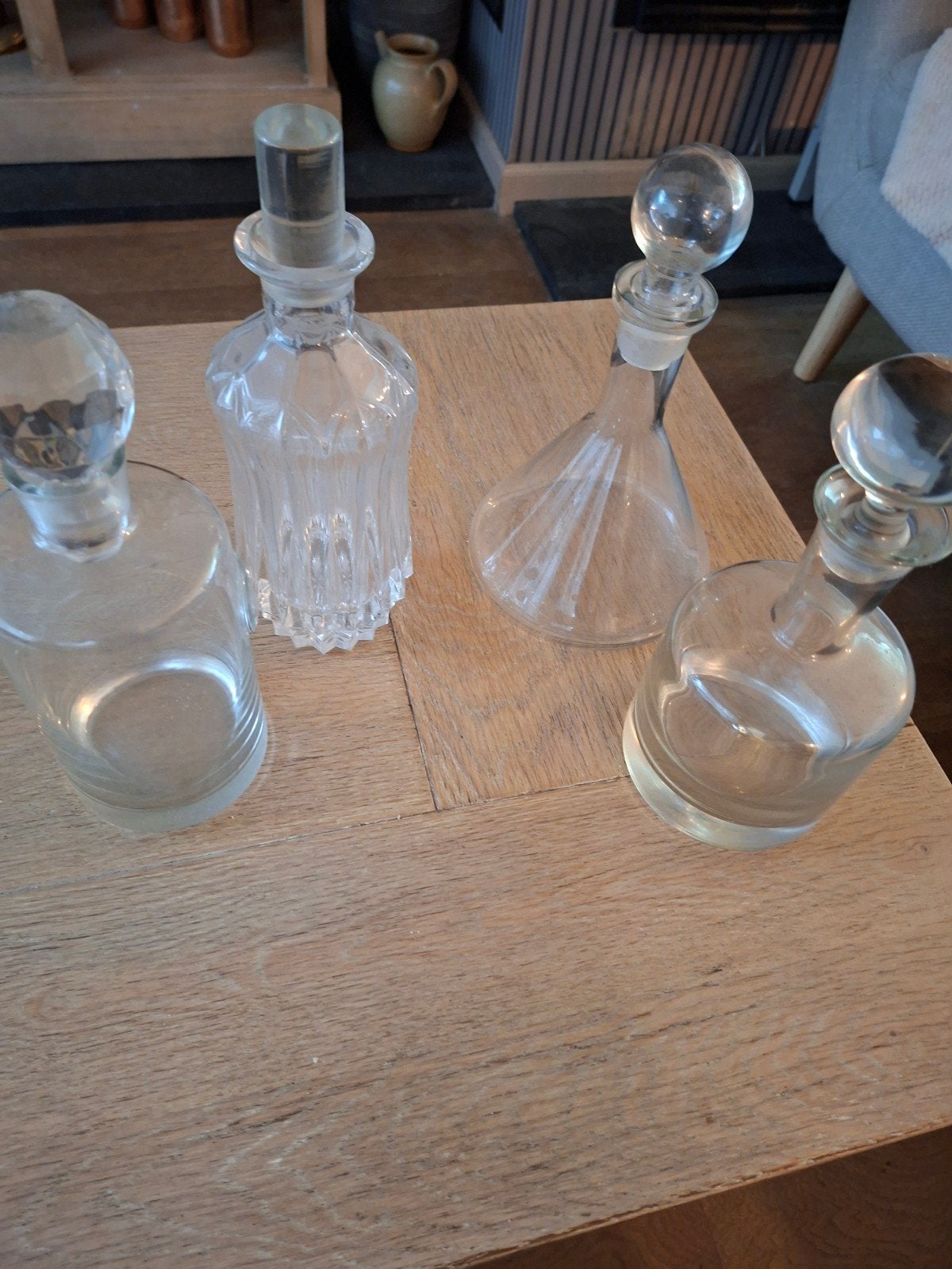 Dranken flessen, Ophalen