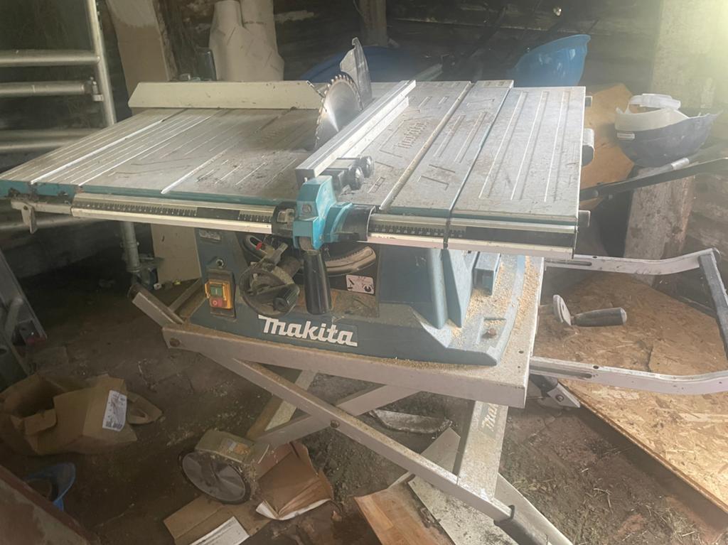 Makita zaagtafel, Doe-het-zelf en Bouw, Ophalen, Gebruikt, Overige typen