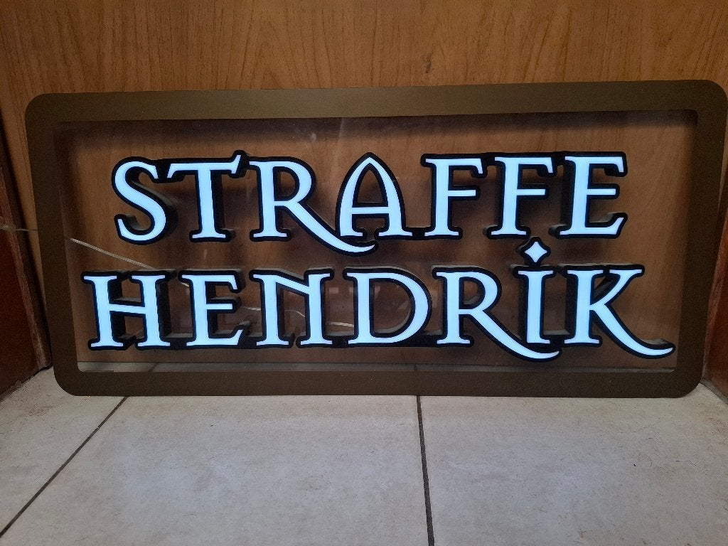 Enseigne lumineuse | Straffe Hendrik, Collections, Enlèvement ou Envoi, Neuf, Table lumineuse ou lampe (néon)