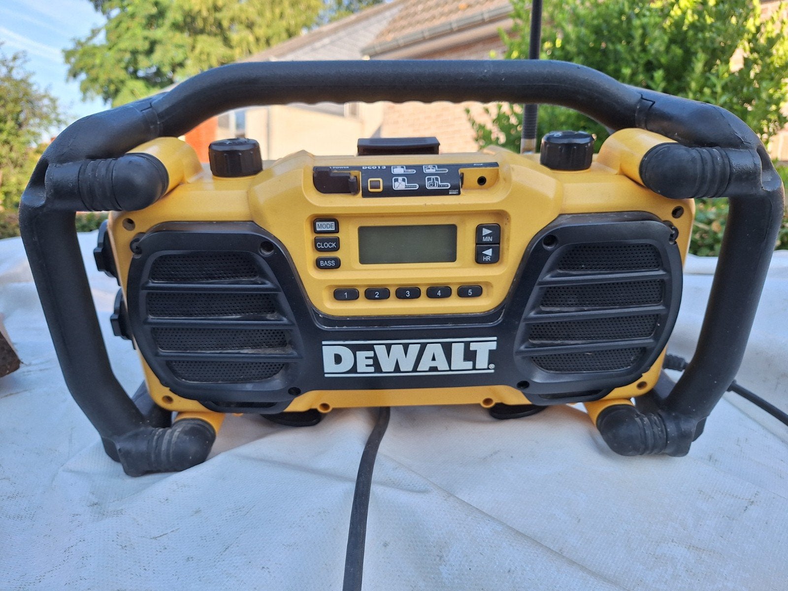 DeWalt DC013 werfradio, Audio, Tv en Foto, Radio's, Ophalen of Verzenden, Radio