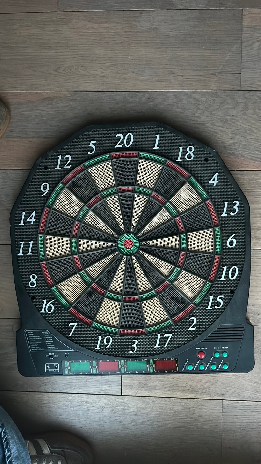 Elektronisch dartbord, Sport en Fitness, Ophalen, Gebruikt, Dartbord, Elektronisch
