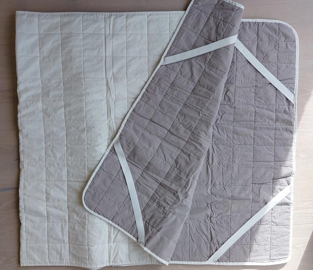 Matrasbeschermer lyocell 90x200 Ikea, Ophalen, Gebruikt, Eenpersoons, Wit