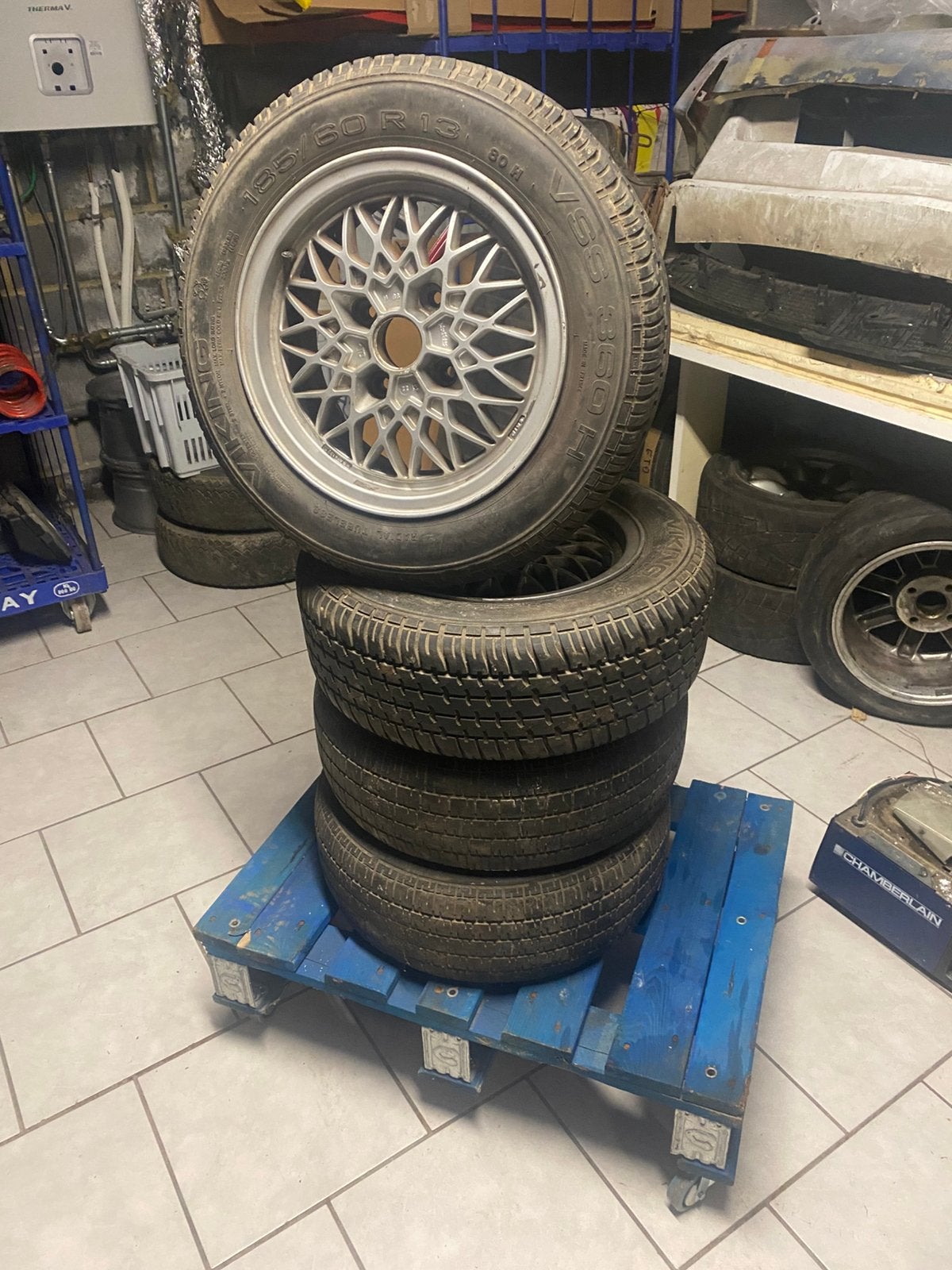Jantes BBS Ford Escort 4 X 108 6J X 13, Enlèvement, Utilisé
