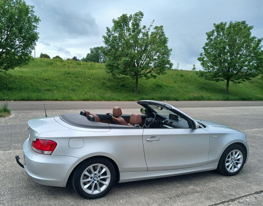 BMW 118D CABRIOLET ***PERFECTE STAAT***, 1 Reeks, Cabriolet, Leder, Particulier
