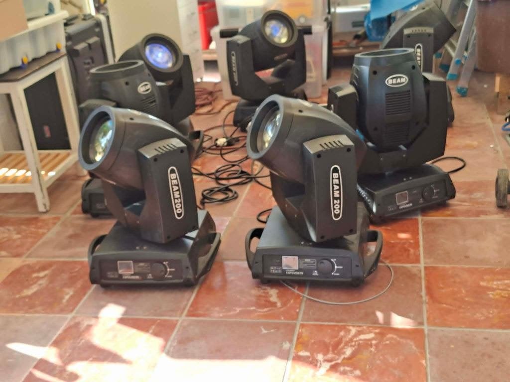 Copy Sharpy Beam R5, Enlèvement, Utilisé, Lumières, Commande sonore