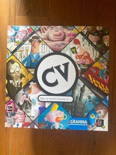CV - super jeu familial Gianna / Gigamic - VF neuf, Envoi
