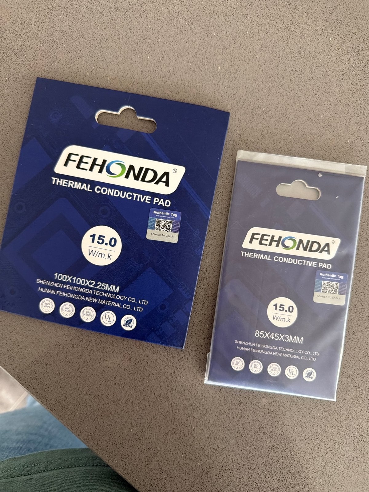 FEHONDA 15.0 W/m.k Thermal Pads, Computers en Software, Ophalen, Nieuw