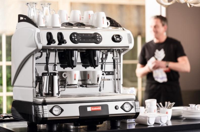 Professioneel koffiemachine met pads van Rombouts, Ophalen, Gebruikt, Koffie en Espresso
