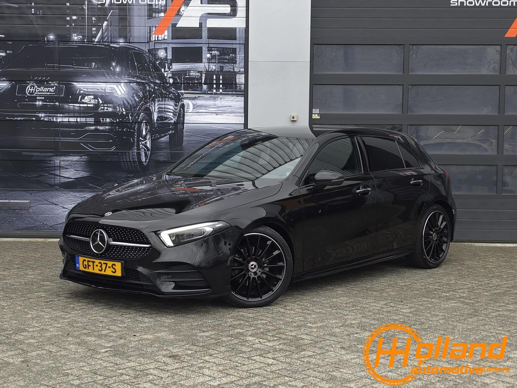 Mercedes A-klasse 180 d AMG Line|NIGHTPACK|DISTRONIC|360CAM, Auto's, 745 kg, Gebruikt, Euro 6, 4 cilinders