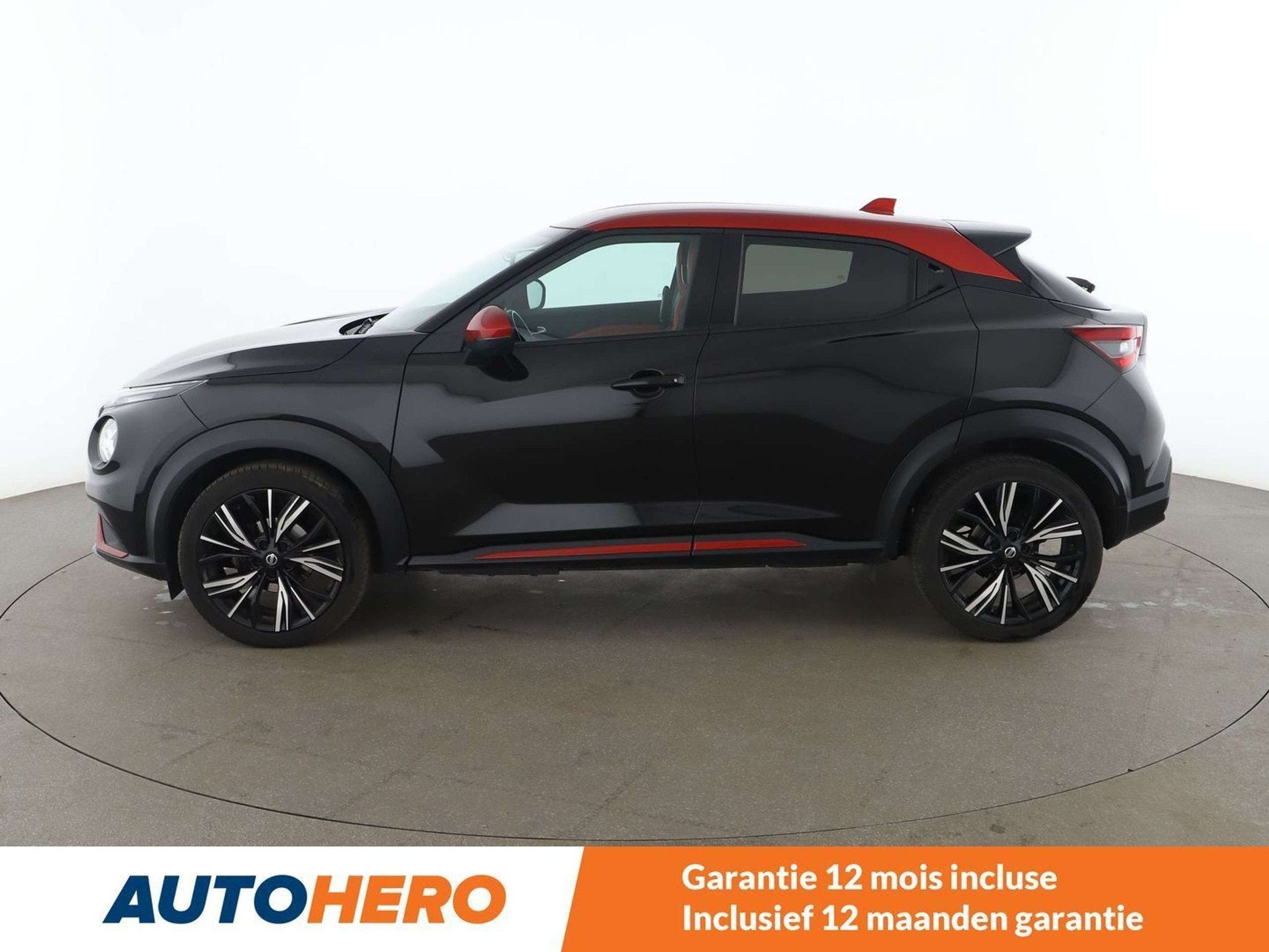 Nissan Juke 1.0 DIG-T N-Design (bj 2021, automaat), Auto's, 118 g/km, Gebruikt, Euro 6, Zwart