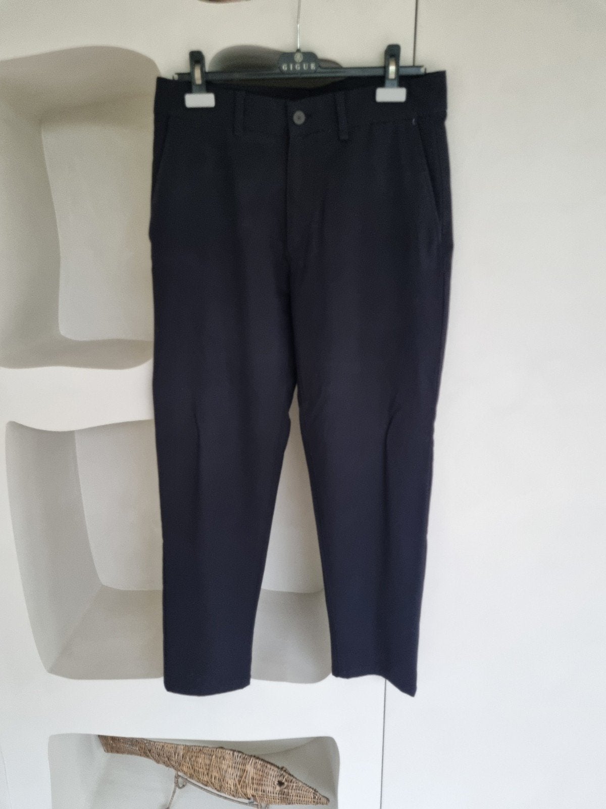 Pantalon de costume noir Zara taille 42, Comme neuf, Bleu, Taille 46 (S) ou plus petite, Enlèvement ou Envoi