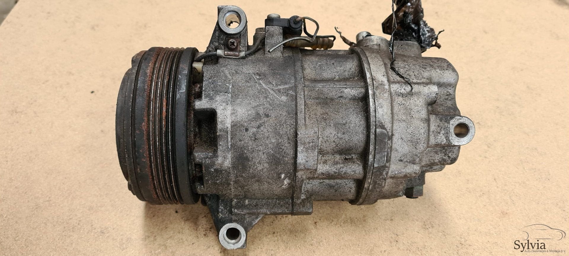 Aircopomp airco compressor BMW 3 serie  E46 M43 8386837, Gebruikt, -, -, Ophalen of Verzenden