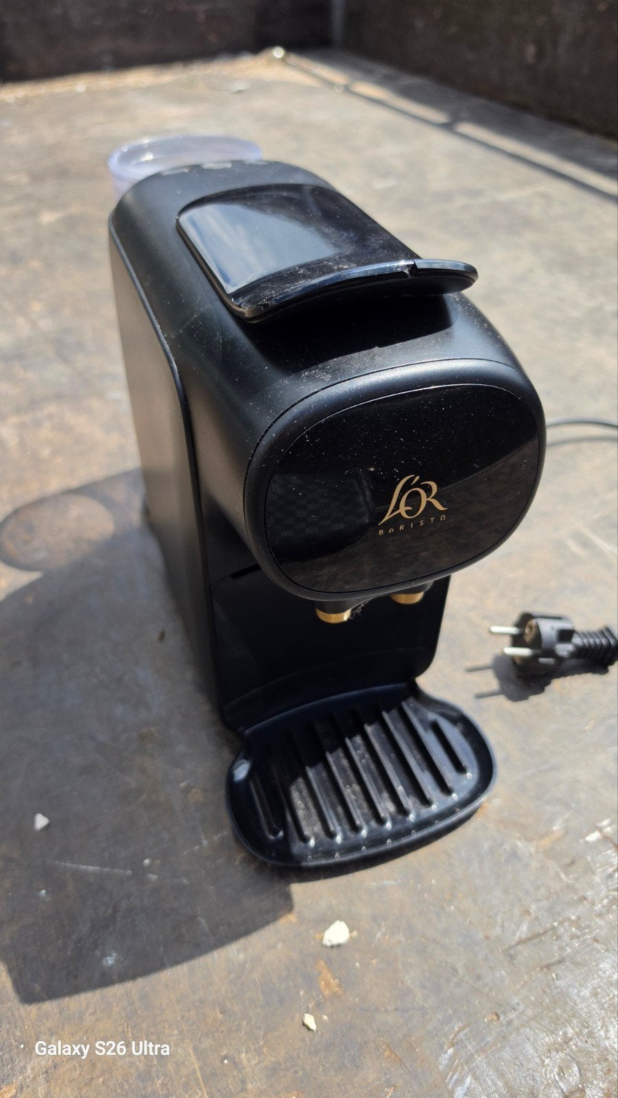 lor barista cup koffiemachine, Koffiepads en cups, Ophalen of Verzenden, 4 tot 10 kopjes, Koffiemachine