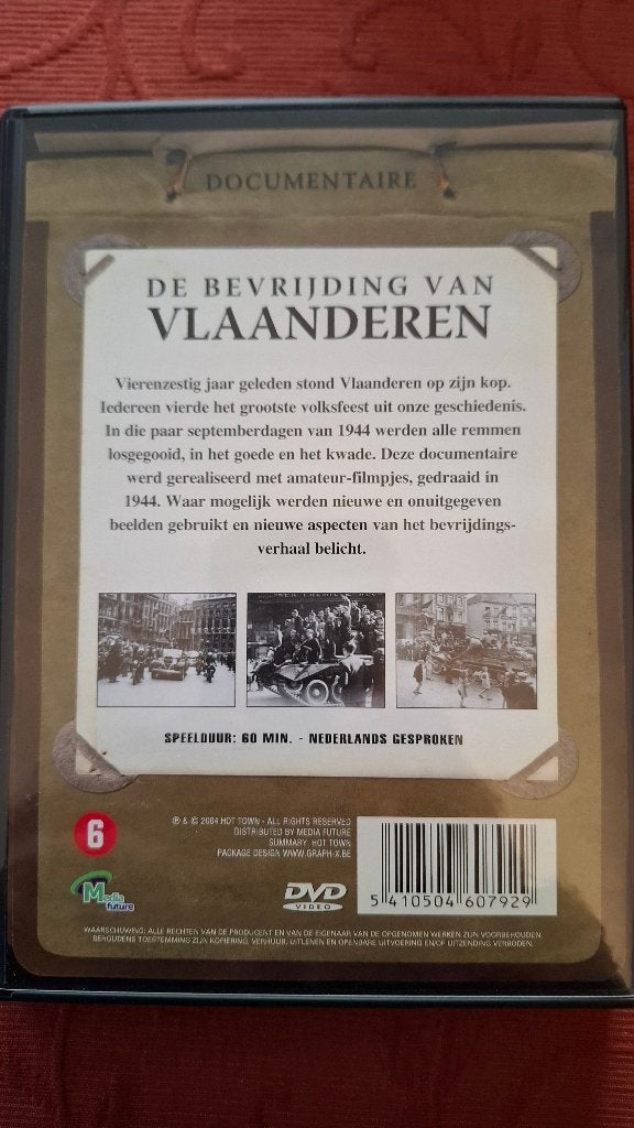 UNIEKE BOEKEN +DVD  DE BEVRIJDING  BELGIE /VLAANDEREN1944, Ophalen of Verzenden, Zo goed als nieuw