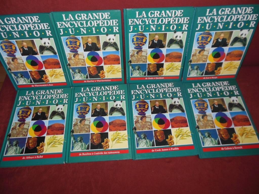 La grande encyclopedie Junior 8 tome complets, Boeken, Encyclopedieën, Ophalen, Complete serie, Nieuw, Autre