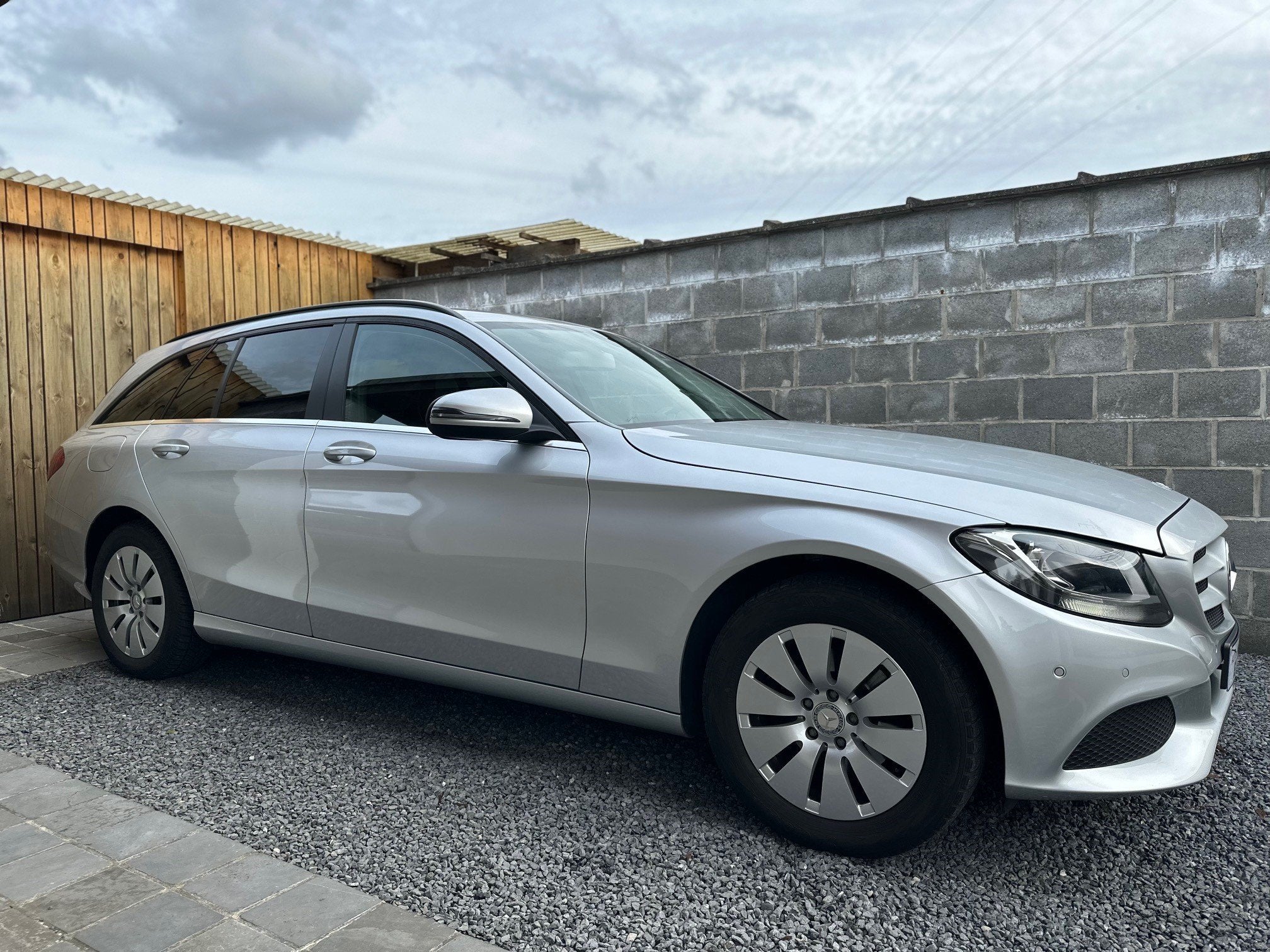 Mercedes-Benz C 200 d Led Navigatie Leder BT Pdc Camera Zete, Auto's, 100 kW, Achterwielaandrijving, Gebruikt, Euro 6