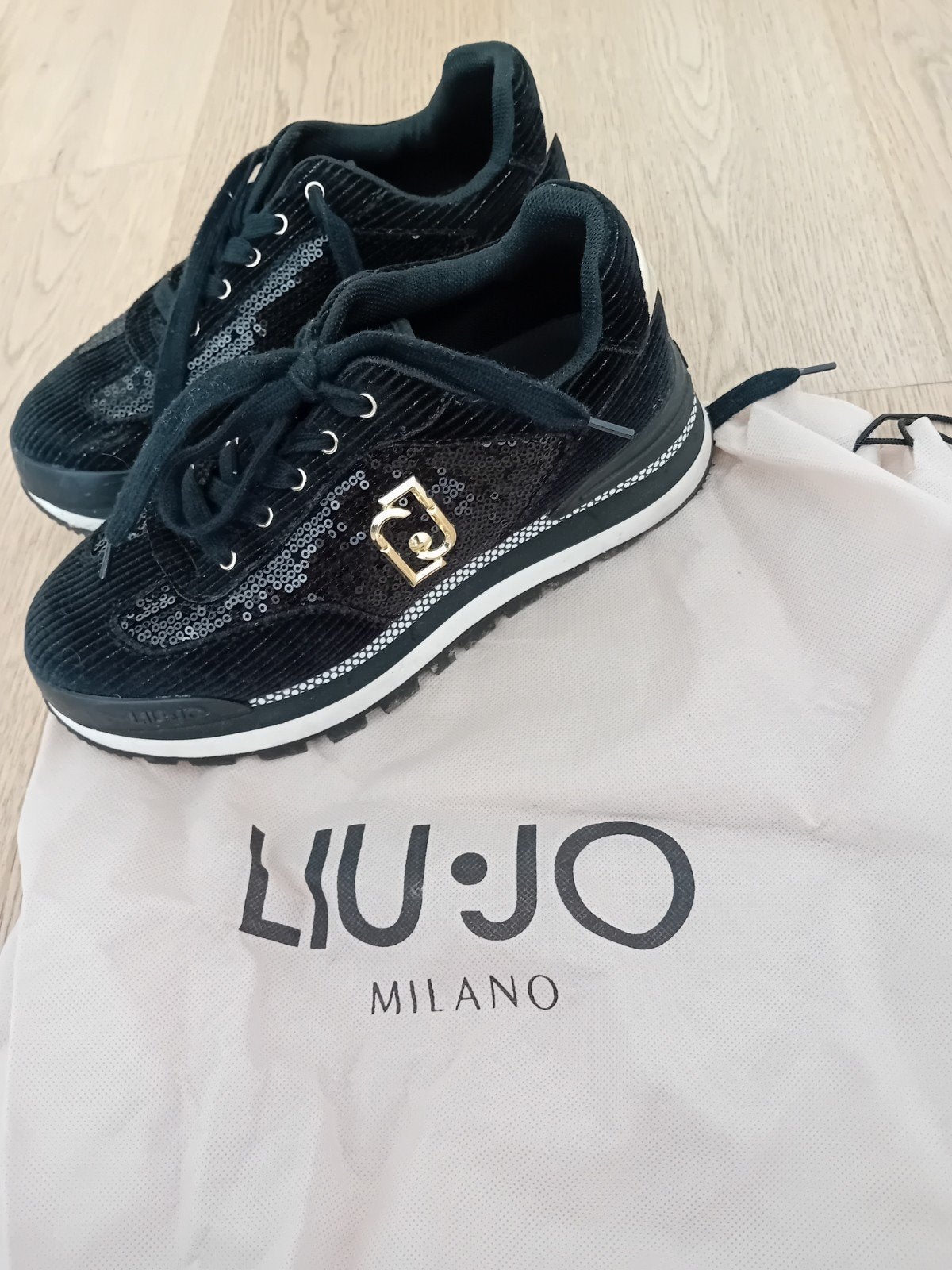 sneakers liu jo, Kleding | Dames, Ophalen, Liu Jo, Zwart, Zo goed als nieuw