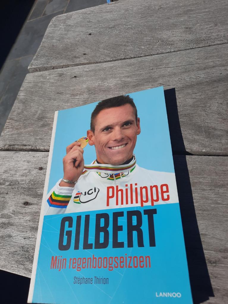 Philippe Gilbert - Mijn regenboogseizoen, Enlèvement ou Envoi, Comme neuf, Course à pied et Cyclisme