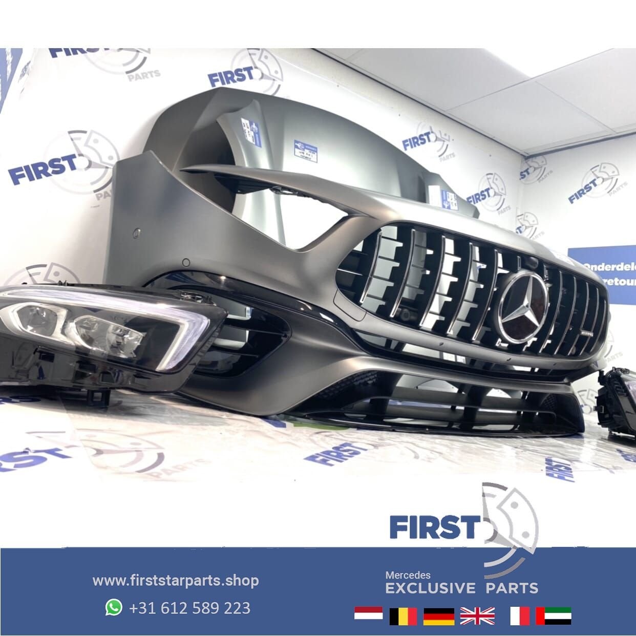 W177 V177 A45 S AMG VOORKOP Mercedes A KLASSE 45 FRONT MAGNO, Gebruikt, -, Voor, Ophalen of Verzenden