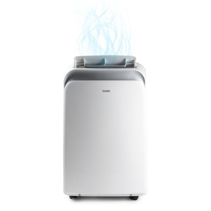Domo mobiele airco 9000BTU, Comme neuf, Enlèvement, Télécommande, Refroidissement et Déshumidification
