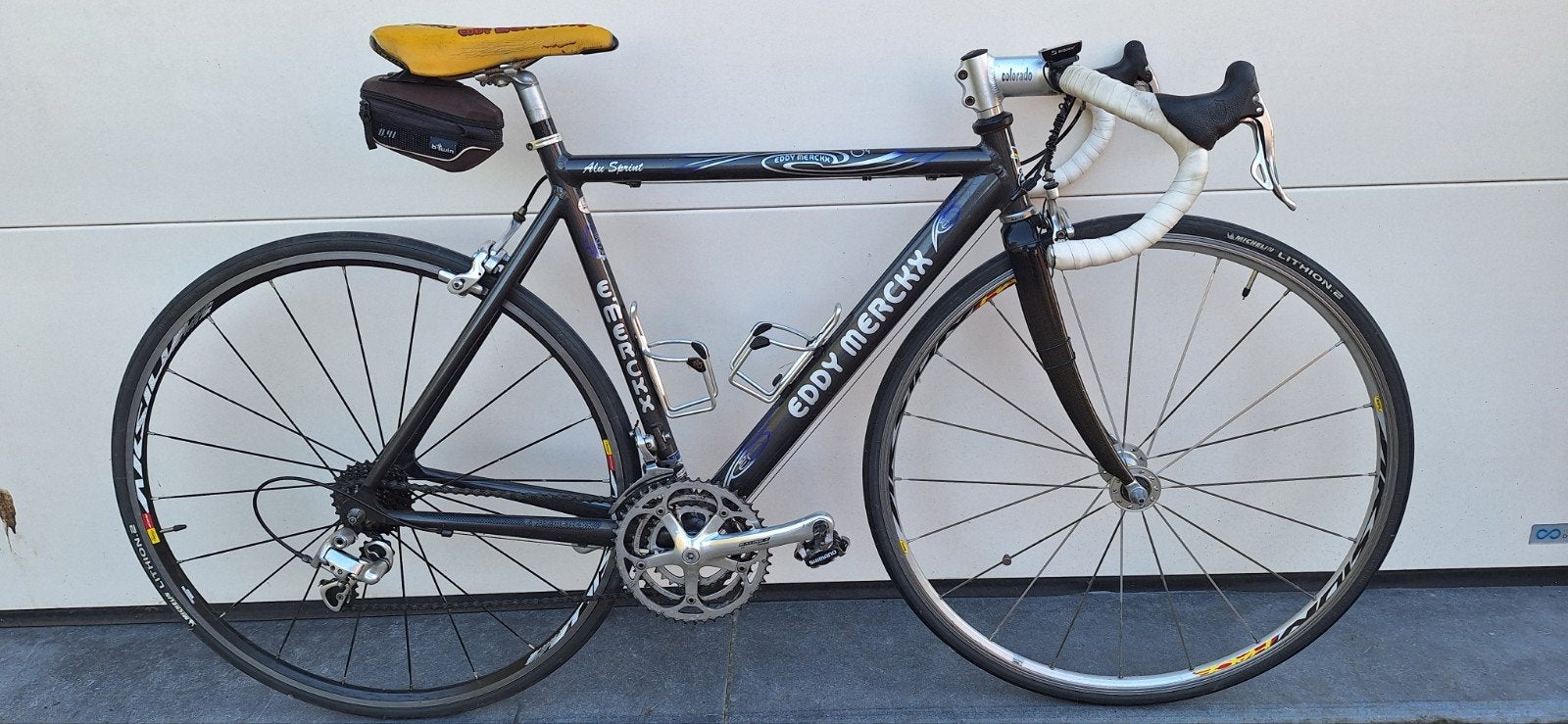 Eddy Merckx Alu Sprint 20th anniversary  fiets in superstaat, 28 inch, Velgrem, Aluminium, Zo goed als nieuw
