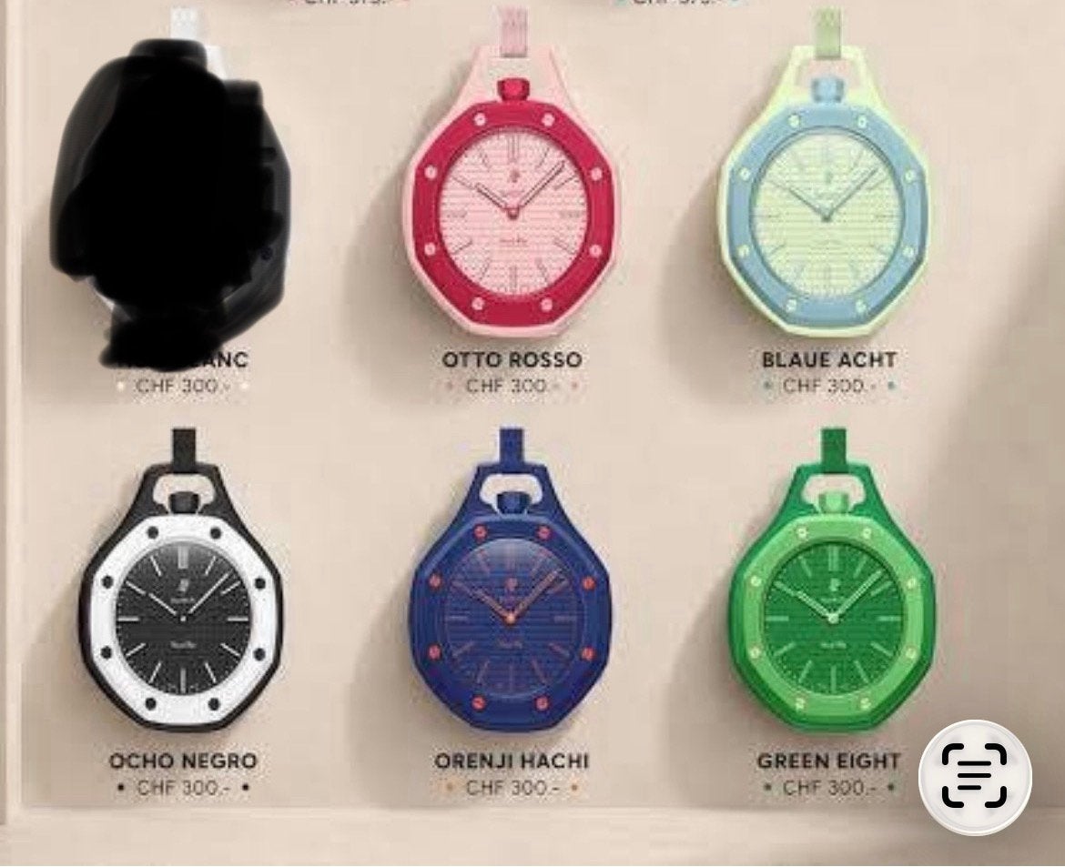 Te koop Swatch x Audemars Piguet Royal Pop, Ophalen of Verzenden, Zo goed als nieuw, Zakhorloge, Swatch