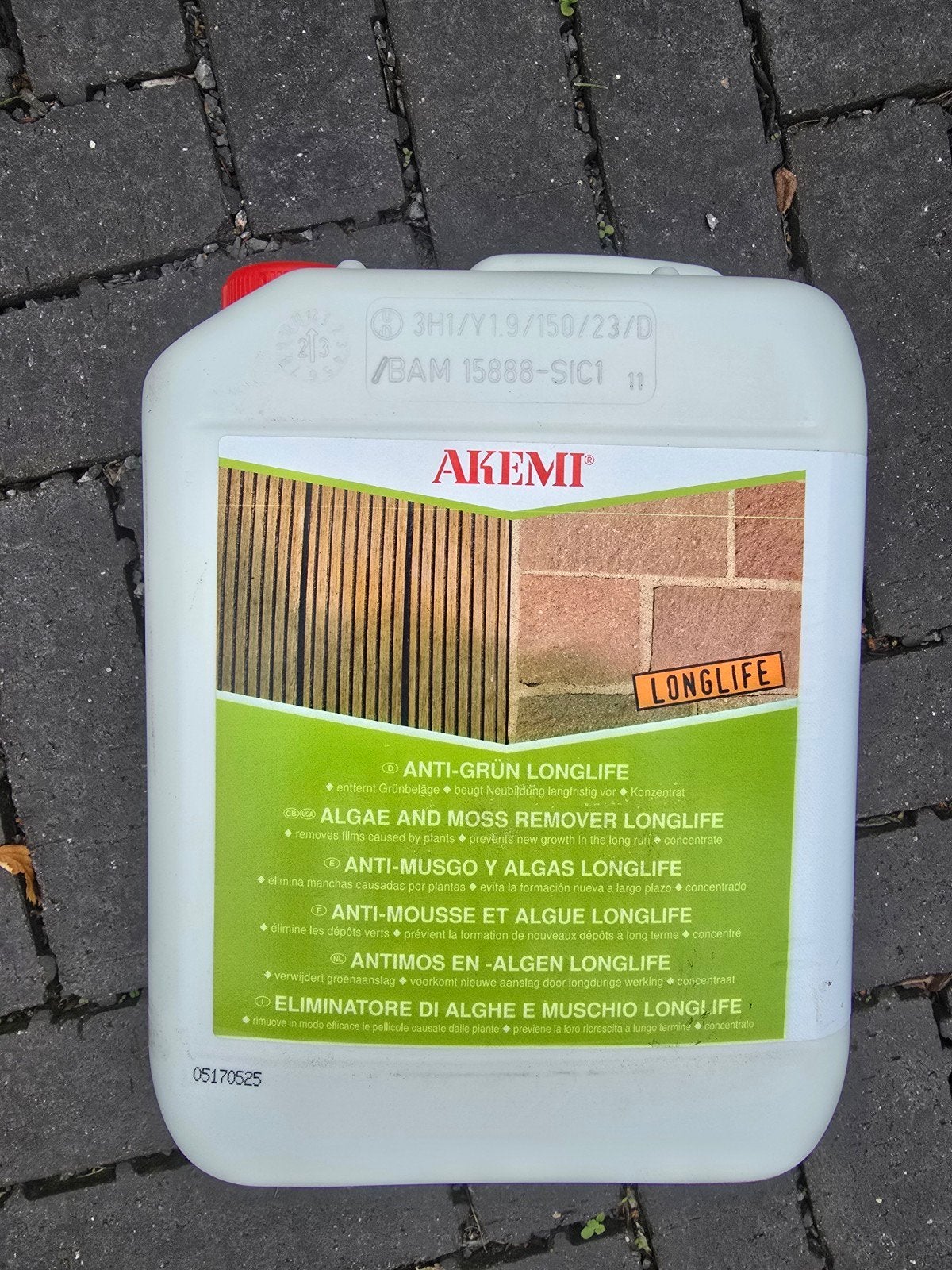 AKEMI antimos en -algen 5 liter, Enlèvement