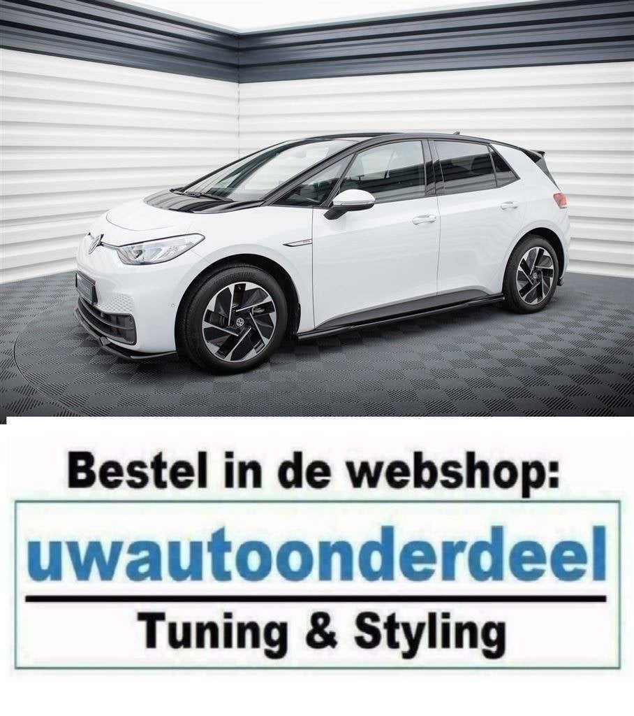 Maxton Design Spoiler Splitter Lip Geschikt Voor VW ID3, Verzenden