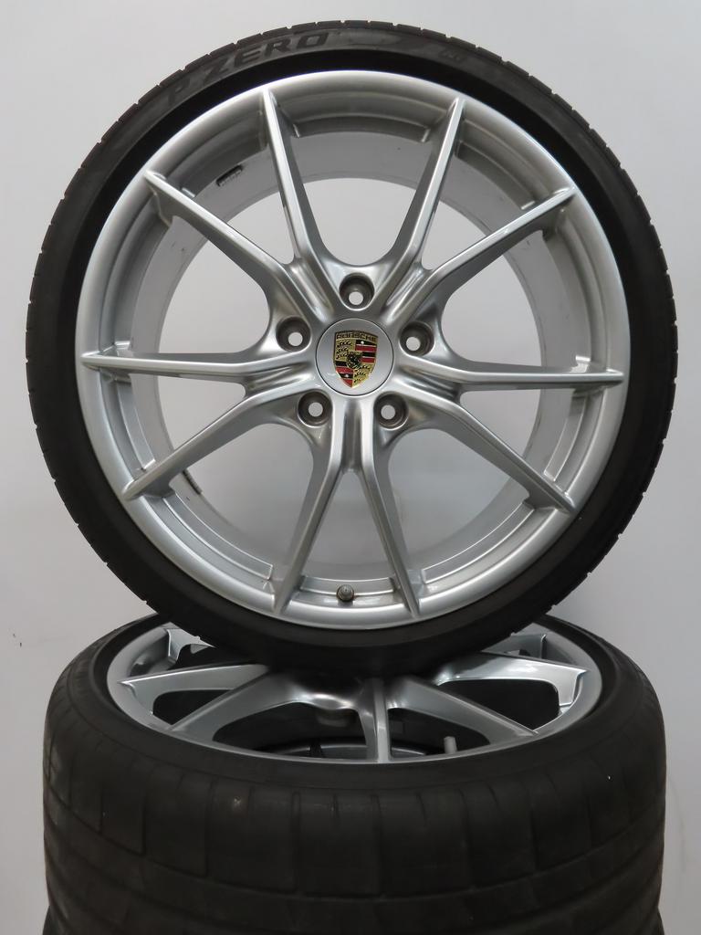 Porsche Boxster Cayman 718 982 20 inch velgen zomerbanden, Auto-onderdelen, Gebruikt, -, -, Banden en Velgen